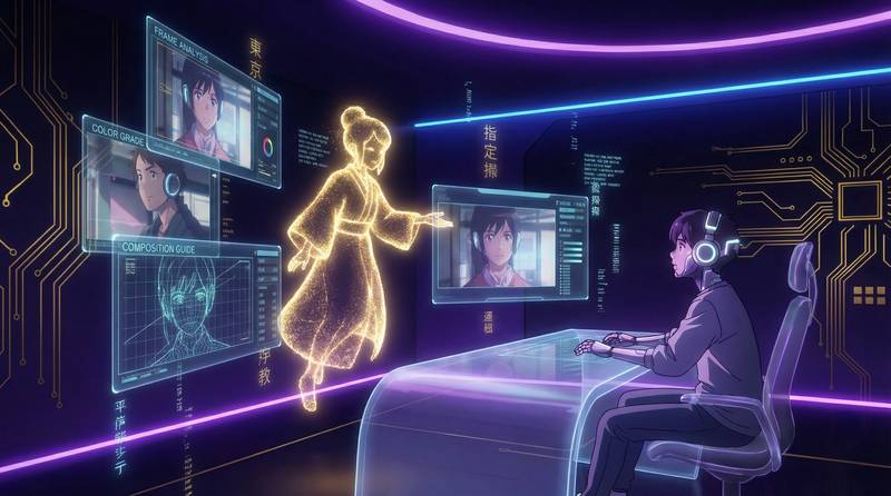 看片AI赋能动漫创作